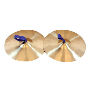 Brass <span class=keywords><strong>platillos</strong></span> hecho a mano instrumento musical, Cymbal Set - Product Image 1