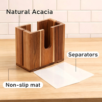 Support réglable pour trancheuse à bagels, coupe-pain en bois pour bagels, petits pains et muffins anglais de différentes tailles - Base antidérapante, rangement facile