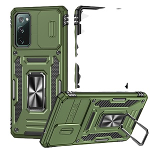 Étui de téléphone pour Samsung Galaxy S20 FE S20 Plus S21FE S22 Plus S30 Ultra, protection de l'appareil photo coulissant, résistant et coloré - Product Image 1