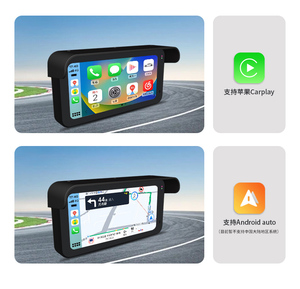 1080P motosiklet CarPlay çizgi kam 6.25 "1200 + parlaklık ekran kablosuz <span class=keywords><strong>APP</strong></span> bağlantı GPS veri IP65 su geçirmez TPMS & Max 256G - Product Image 6