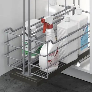 Récipients de nettoyage modernes à fermeture en douceur armoire de rangement de <span class=keywords><strong>cuisine</strong></span> coulissante <span class=keywords><strong>panier</strong></span> à épices multifonctionnel <span class=keywords><strong>panier</strong></span> d'assaisonnement - Product Image 5