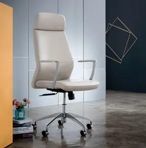 Swivel Chair Price Commercial Furniture Factory Price Big Boss Swivel Manager PU Leather Office Chair