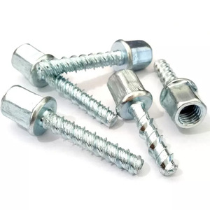 Tringles de suspension et goujons d'ancrage pour béton en acier inoxydable et acier au carbone, finition zinc, à filetage fin, en pouces, très demandés - Product Image 2