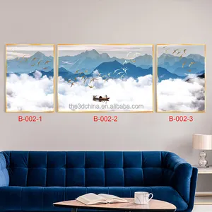 Accept Custom Design Lenticular Printing 3D Pictures 3D Effect Picture For Home Decoration