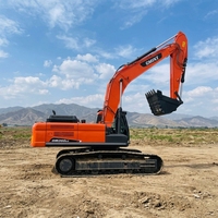 Excavator Hidrolik Crawler Kondisi Bagus, Peralatan Konstruksi 36 Ton, Excavator Doosan, Dijual Murah