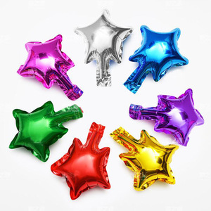 MINI ballons en aluminium gonflables Lucky Star de 5 pouces, décoration de fête d'anniversaire, ballon de décoration de salle de mariage - Product Image 1