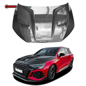 Capó de Fibra de Carbono Estilo PAK para Audi RS3, Directo de Fábrica, Ligero, con Extractor de Calor - Product Image 1