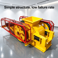 Concasseur à double rouleau de type Stone Twin Roller Crusher de marque Reliable-Source pour usine de traitement de la dolomite