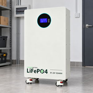 แบตเตอรี่ LiFePO4 แบบ All-in-One ขนาด 16 กิโลวัตต์ชั่วโมง 51.2 โวลต์ 314 แอมป์ชั่วโมง แบบต่อพ่วงได้ รองรับการชาร์จ/ดิสชาร์จ 200 แอมป์ สำหรับระบบกักเก็บพลังงานแสงอาทิตย์สำหรับที่อยู่อาศัยในยุโรป - Product Image 2