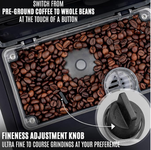 2025年製 全自動スーパーエスプレッソコーヒーマシン：19種類のドリンク対応 - Product Image 5