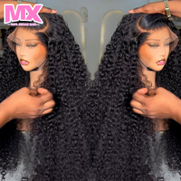 Venta al por Mayor de Pelucas de Cabello Humano con Frente de Encaje HD de 180% de Densidad para Mujeres Negras, Cabello Virgen Brasileño, Peluca con Frente de Encaje Transparente