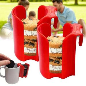 Wholesale <b>Plastic</b> Cookie Holder <b>Cup</b> Easy to Install Side Organizer for Candies Cookies - Product Image 4