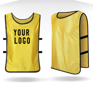 Chaleco de práctica de equipo multicolor de fábrica, venta al por mayor, logotipo personalizado, pinzas de fútbol para niños, Chaleco de Baberos de fútbol de entrenamiento para adultos - Product Image 1