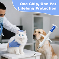 Microchips de Identificación para Mascotas RFID EM4305 de 134.2KHz, de Biovidrio, Resistentes al Agua, para la Gestión de Ganado