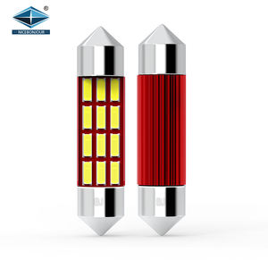 C5W bubbl 31 36 39 41mm 4014 chip LED Canbus C10W nuova condizione 12V auto LED luce di lettura interna lampada a cupola - Product Image 1