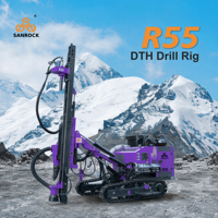 Équipement de forage minier diesel, machine de forage à mobilité flexible, fabricant de foreuses hydrauliques compactes