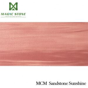 Assortiment de murs extérieurs et <span class=keywords><strong>d</strong></span>'intérieur en <span class=keywords><strong>pierre</strong></span> naturelle, grès, Flexible, Ultra mince, pour Villa et hôtel, MCM, plusieurs couleurs disponibles - Product Image 2