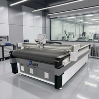 Máquina de Corte CNC de Cuero de Alta Eficiencia, Equipo Automático de Corte de Tela con Cuchilla Oscilante CNC para Esponja y EVA