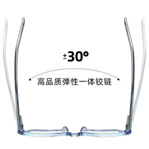 Lunettes carrées anti-lumière bleue 8312, monture complète Tr90, unisexe, verres de protection pour utilisation sur ordinateur - Product Image 2