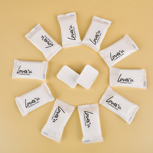 wholesale Disposable towel tablets candy package portable hotel travel magic disposable hair mini compressed face towel