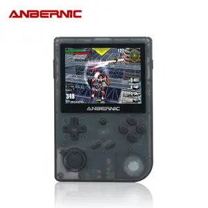 ANBERNIC-Émulateur de jeux vidéo rétro portable RK3326, grand écran IPS 3.5 pouces, meilleur cadeau de jeu, RG351V