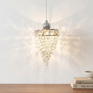 Lampadari a Sospensione LED di Lusso in Ferro e Cristallo dal Design Moderno, Facile Installazione, Illuminazione Dimmerabile per Casa, Sala da Pranzo, Soggiorno - Product Image 2