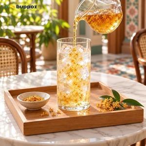 Offre Spéciale : Sirop d'Osmanthus Chinois Naturel Séché en Vrac pour Boissons et Cocktails (Thé aux Perles) - Product Image 1