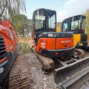 Mini-excavatrice sur chenilles hydraulique Hitachi ZX65 d'origine japonaise, 6 tonnes, modèle 2023, moteur en bon état, prix avantageux, excavatrices d'occasion - Product Image 3