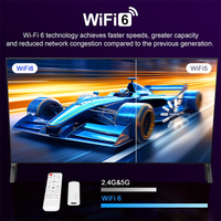 Livraison depuis la France H96 MAX 4K Smart TV Stick Set-Top Box Android 14 ATV H313 Dual Wifi BT Quad Core Processeur 2GB RAM 16GB Storage