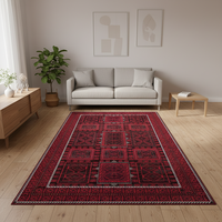 Maschinengefertigte Nylon-Flauschteppiche, Haustierfreundlich, Umweltfreundlich, Blumenmuster-Teppich für Schlafzimmer und Wohnzimmer, Bettgebrauch