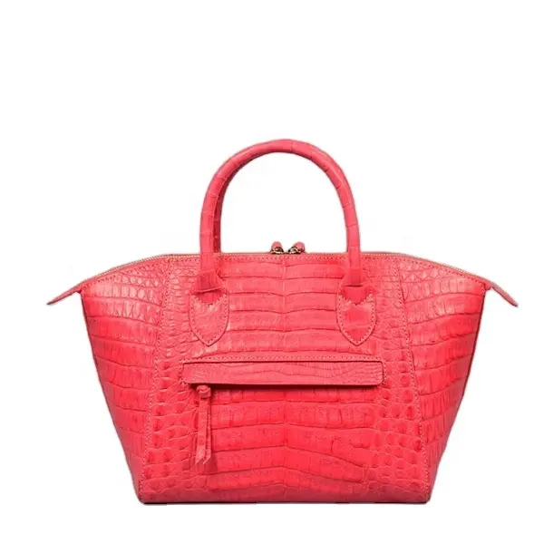 Lüks timsah göbek çanta bayan deri çanta kadın satılık ücretsiz kargo kadınlar için egzotik cilt çanta marka çanta