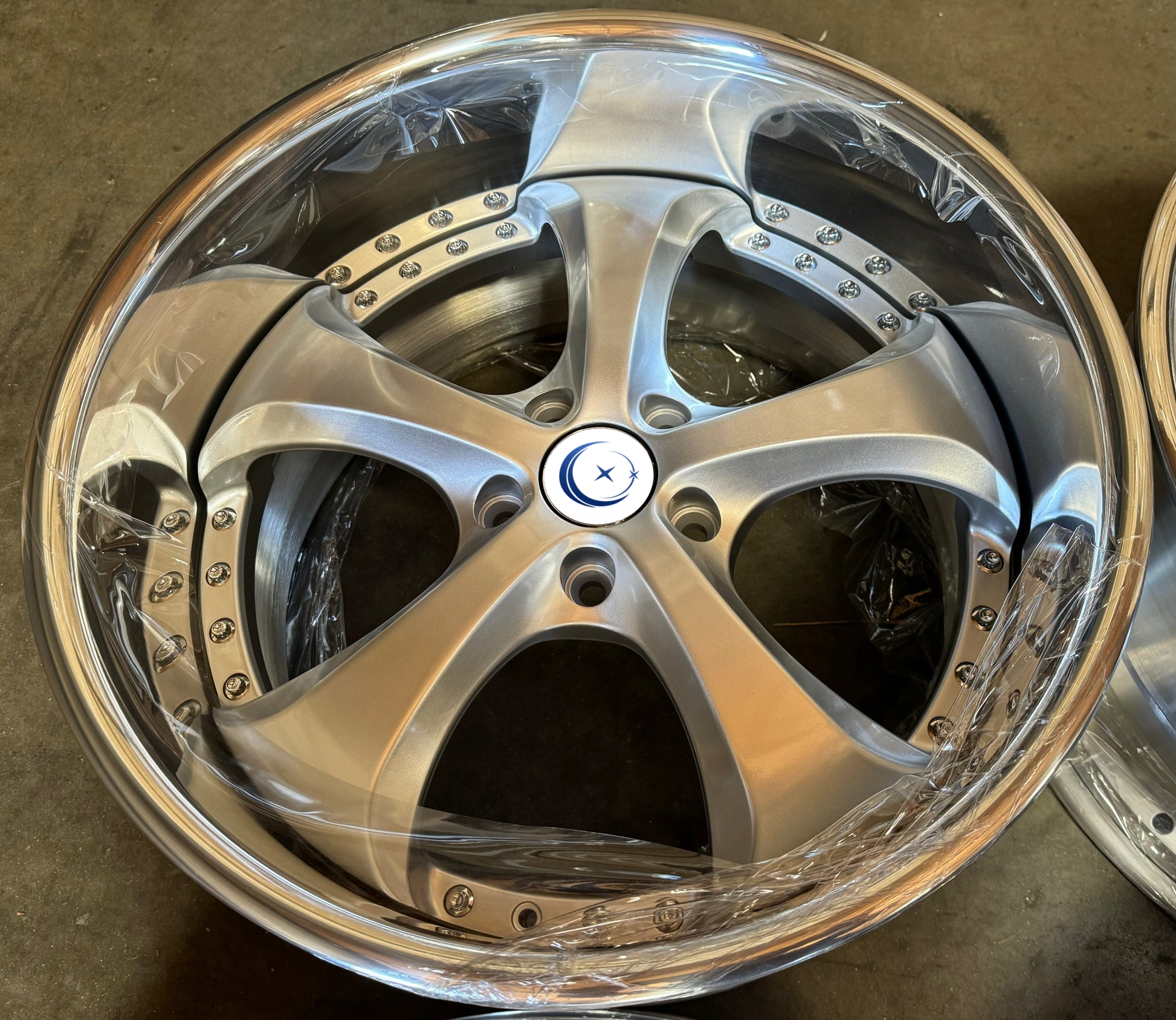 5star 5x120 staggered wheels