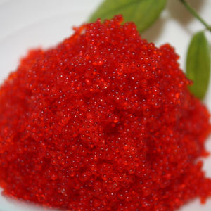 Pescado volador de mariscos, huevas, <span class=keywords><strong>rojo</strong></span>, congelado, condimentado, precio <span class=keywords><strong>tobiko</strong></span> - Product Image 2