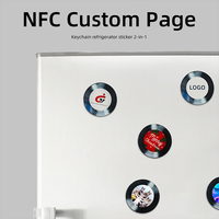 Mini album personnalisé de haute qualité, porte-clés CD d'idole imprimé, mini porte-clés musical en plastique acrylique avec pendentif NFC