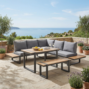 Ensemble <span class=keywords><strong>de</strong></span> canapés <span class=keywords><strong>de</strong></span> patio moderne en aluminium mobilier d'extérieur ensemble <span class=keywords><strong>de</strong></span> canapés meubles <span class=keywords><strong>de</strong></span> <span class=keywords><strong>jardin</strong></span> en métal et ensembles <span class=keywords><strong>de</strong></span> <span class=keywords><strong>jardin</strong></span> élégants pour patio et <span class=keywords><strong>jardin</strong></span> - Product Image 6