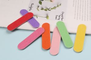 Crtszs — Mini limes à ongles jetables, outil de pédicure et de manucure, plusieurs couleurs, pièces - Product Image 6