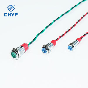 مصباح مؤشر LED مقاوم للماء IP67 6 من 8 من الفولاذ المقاوم للصدأ 12 فولت وv باللون الأحمر/الأصفر/الأزرق/الأخضر/الأبيض - Product Image 3