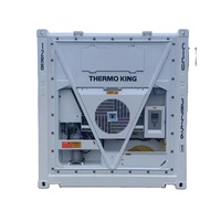 Bv Gecertificeerd 20ft 40ft 40hc Fruit & Seefood Gekoeld Aanpasbaar Reefer Container Installeerbaar Deurgordijn