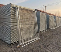 Australischer Temporärer Zaun 1,8m X 2m Tragbares Temporäres Zaunpanel und Füße für Baustellen-Temporärabsperrung