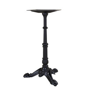 معدنية مستديرة لتناول الطعام أجزاء مخروطية هرمية ترايبود النحاس حامل القهوة قاعدة لطاولة القهوة - Product Image 6