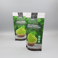 Sachets Doypack personnalisés imprimés en couleur, 100 grammes, 150 grammes, sachet de poudre de Moringa, emballage de complément alimentaire, sachets alimentaires debout