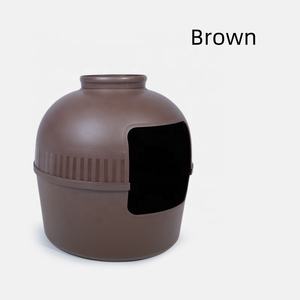 Große Kunststoff-Katzen toilette PP-Material Verstecktes Design mit Zimmer pflanze <span class=keywords><strong>DIY</strong></span> Pet Stuff Reinigung Katzen toilette und Katzen bett - Product Image 6