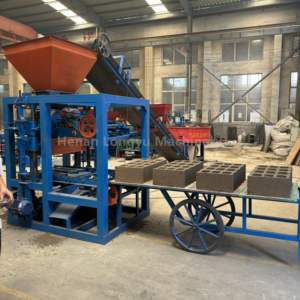 Máquina de ladrillos de cemento no quemado asequible y de calidad de primera clase Máquina formadora de bloques de hormigón semiautomática - Product Image 6