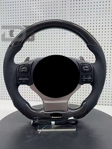 พวงมาลัยคาร์บอนไฟเบอร์ฟอร์จ สำหรับรถยนต์โตโยต้าแลนด์ครุยเซอร์ LC200 LC300 ปราโด ไฮลักซ์ LC79 LC70 FJ70 FJ79 FJ200  ดัดแปลงให้เข้ากับ GR86 - Product Image 6