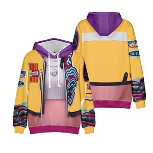 Nuova <span class=keywords><strong>Felpa</strong></span> <span class=keywords><strong>con</strong></span> <span class=keywords><strong>Cappuccio</strong></span> KPop Demon Hunters, <span class=keywords><strong>Felpa</strong></span> <span class=keywords><strong>con</strong></span> Orecchie di Gatto Corte Stampate in 3D - Product Image 2