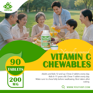 Comprimés à croquer de vitamine C 200 mg à haute teneur OEM, vitalité toute l'année, parfaits pour les voyageurs, <span class=keywords><strong>orange</strong></span>, adultes, en stock, prix d'usine - Product Image 6