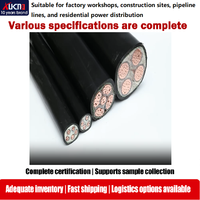 Cable de Alimentación Armado de Cobre PVC XLPE 3x95+2x50mm² 0.6/1kV Baja Tensión Trifásico SWA STA para Construcción Industrial Subterránea