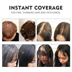 Fibras Capilares NIZO RICK, 11 Colores Personalizados, Polvo de Fibra de Queratina para Engrosamiento Instantáneo del Cabello, Fibras Capilares para Cabello Fino o con Calvicie - Product Image 6