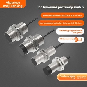 Akusense TDF18-08HO Tuyến Tính Gần Chuyển Đổi Cảm Biến Cho M30 2-Dây Cảm NPN Đầu Ra 5-16V IP67 Thép Không Gỉ 5-16Mm Cảm Biến - Product Image 2