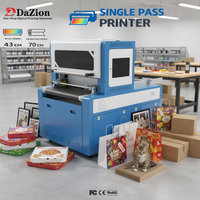 Imprimante numérique à passage unique DZ1300 DZ500 DZ700 DZ900 pour boîtes en carton, sacs en papier – Imprimante haute vitesse